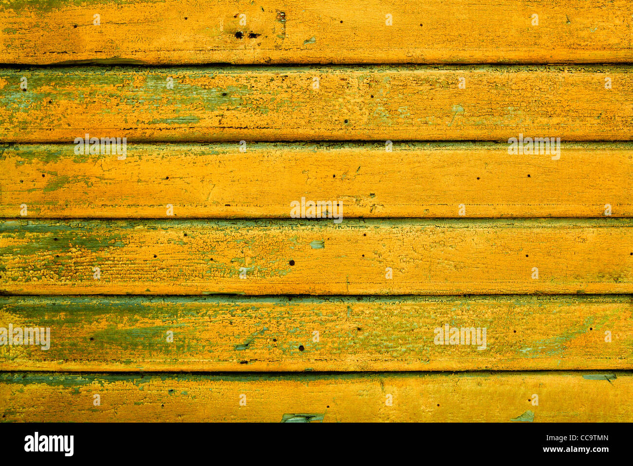 Background picture made of old yellow wood boards Stock Photo - Alamy