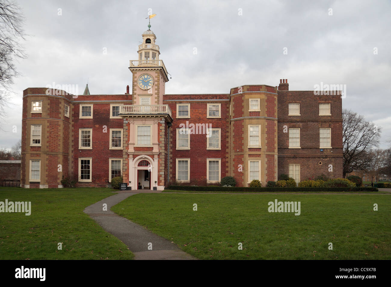 Bruce Castle, home of the Bruce Castle Museum, is a 16th Century Manor House in Tottenham, North London, UK. Stock Photo