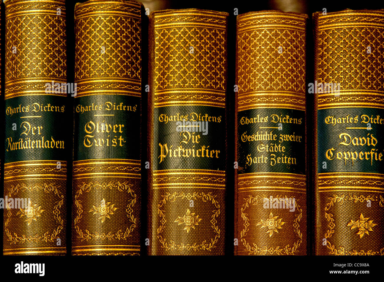 Die Werke von Charles Dickens; Works of Charles Dickens Stock Photo