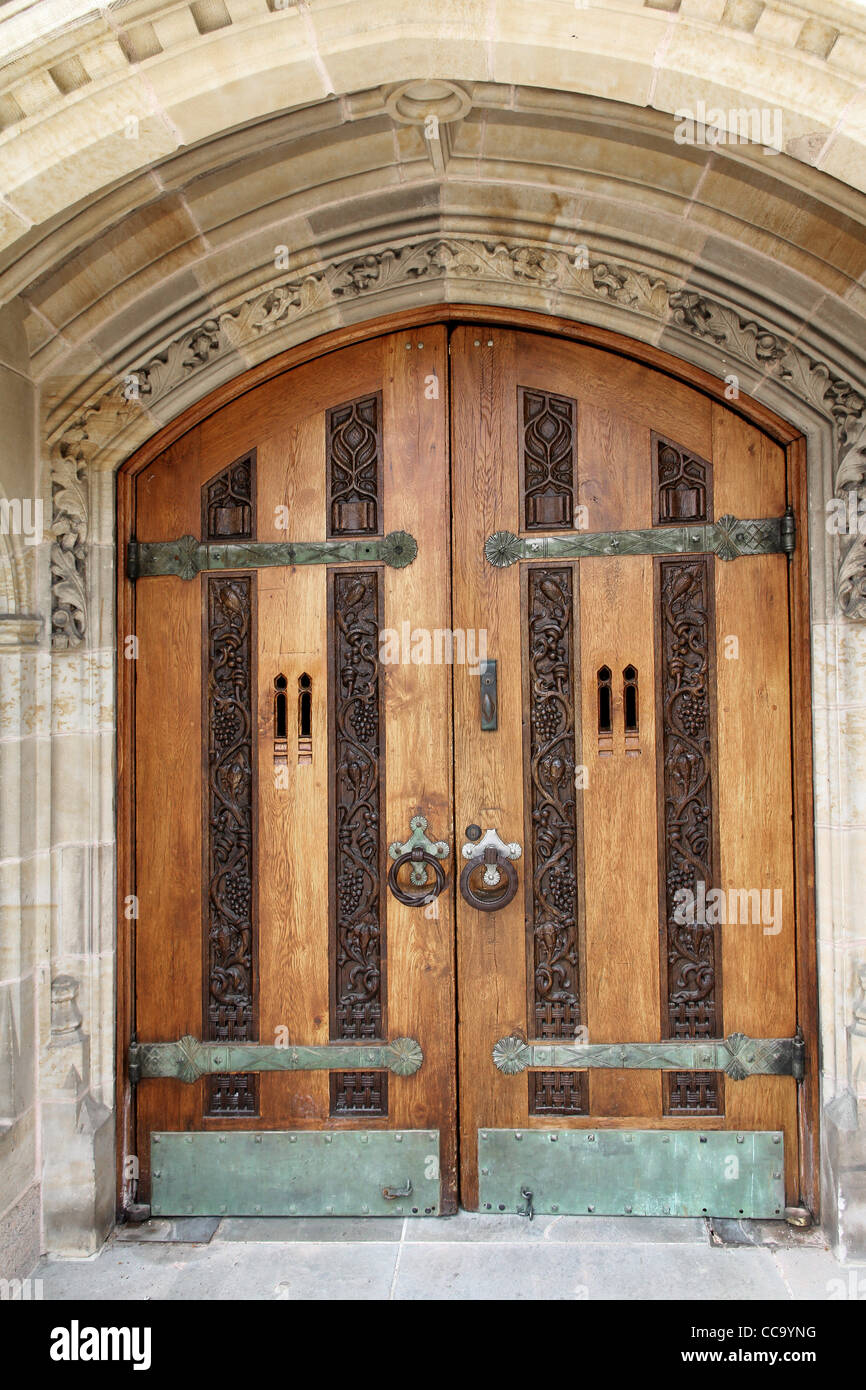 Double Wooden Door High Resolution Stock Photography and Images - Alamy