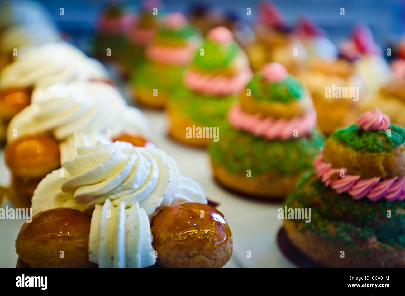 Europe france paris french pastries hi-res stock photography and images