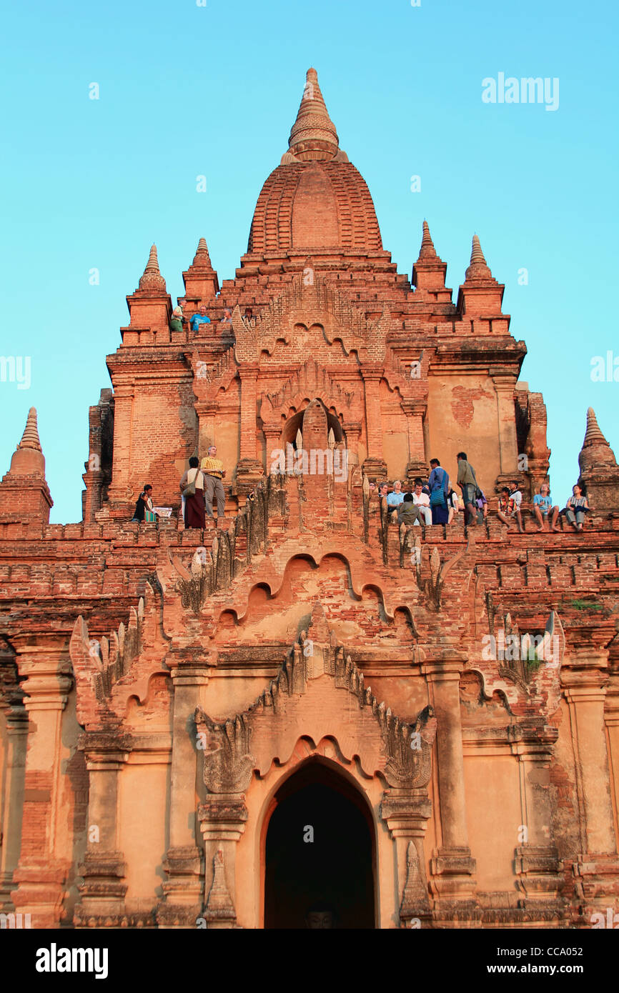 Buledi Temple,  Bagan (Pagan), Myanmar (Burma) Stock Photo