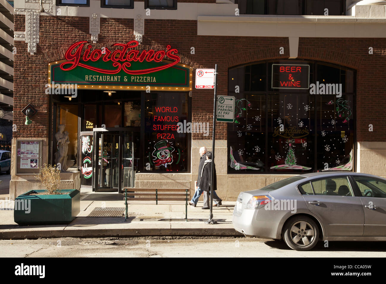 Giordano's Restaurant & Pizzeria Chicago Illinois Stock Photo - Alamy