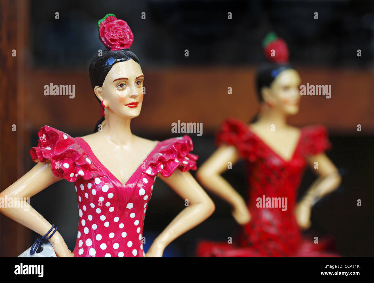 Spanish Flamenco Dancers dolls, Spain Stock Photo Alamy