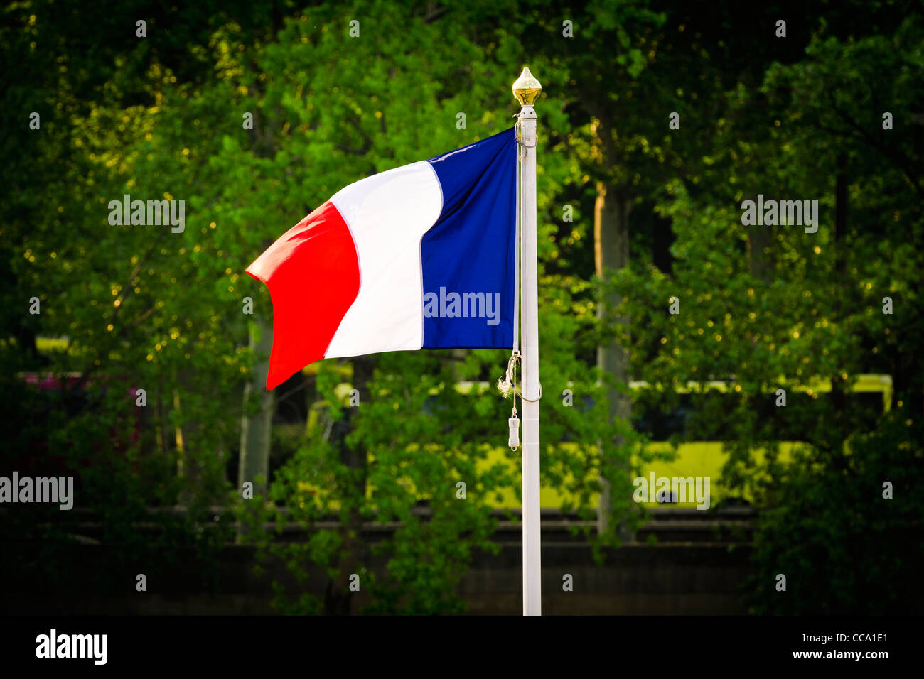 French flag, Paris, France Stock Photo Alamy