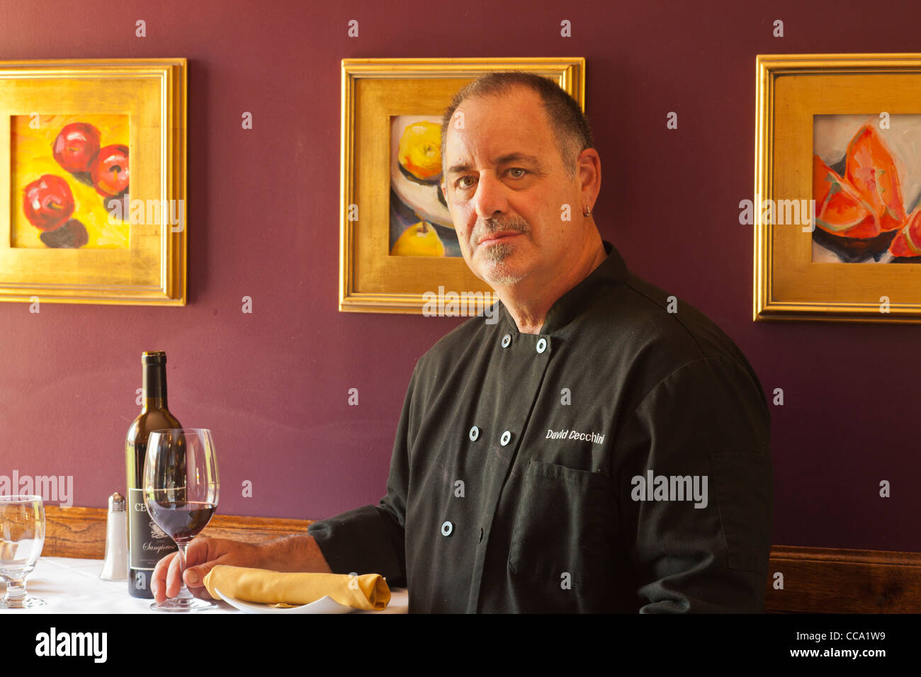 chef David Cecchini, Cecco Ristorante, Solvang, Santa Ynez Valley