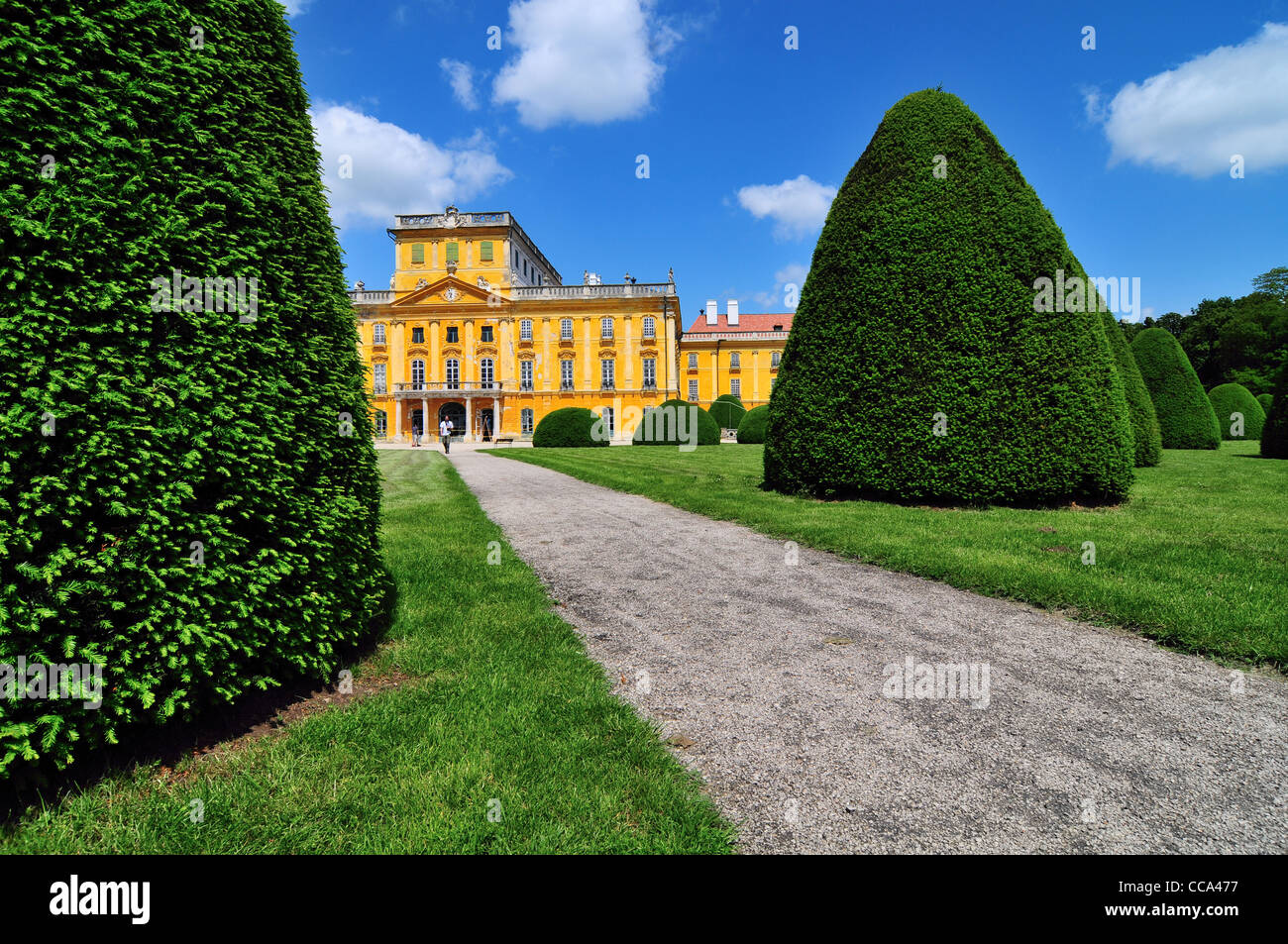 esterhazy castle park Stock Photo Alamy