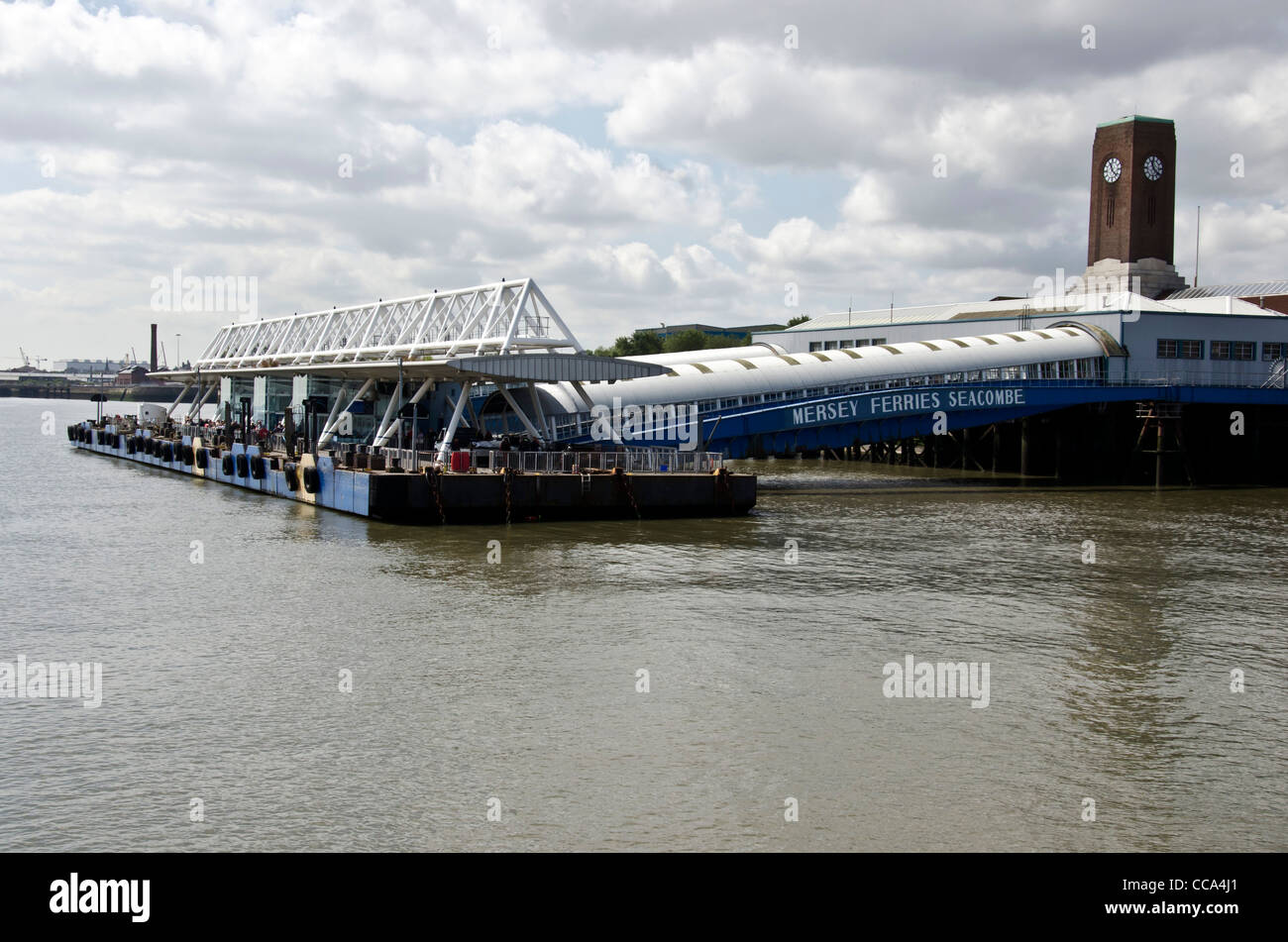 The Ferry Terminal for the Ferry 'Cross the Mersey at