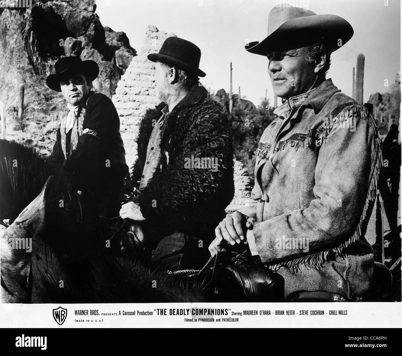 THE DEADLY COMPANIONS (1961) BRIAN KEITH, STEVE COCHRAN, CHILL WILLS SAM PECKINPAH (DIR) 001 MOVIESTORE COLLECTION LTD Stock Photo