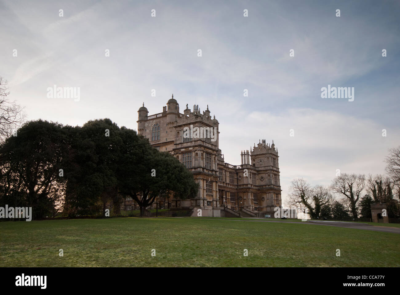 Wollaton hall, Nottingham, England. Used as location for Wayne Manor in
