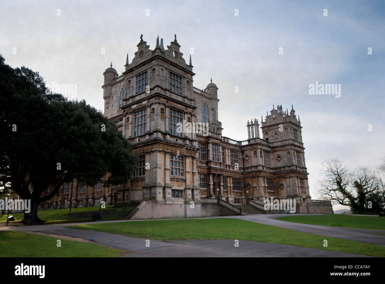 Wollaton hall, Nottingham, England. Used as location for Wayne Manor in