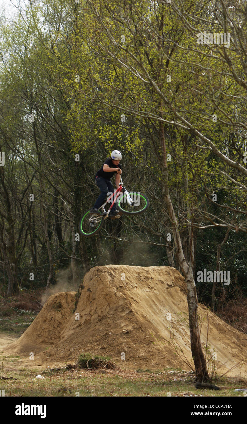 large dirt jump bike