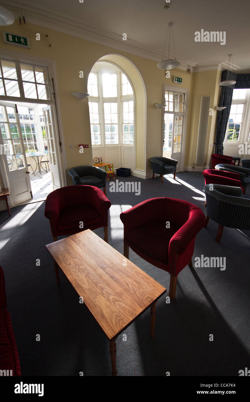 Interior of  Youth Hostel at Whitby North Yorkshire England Stock Photo