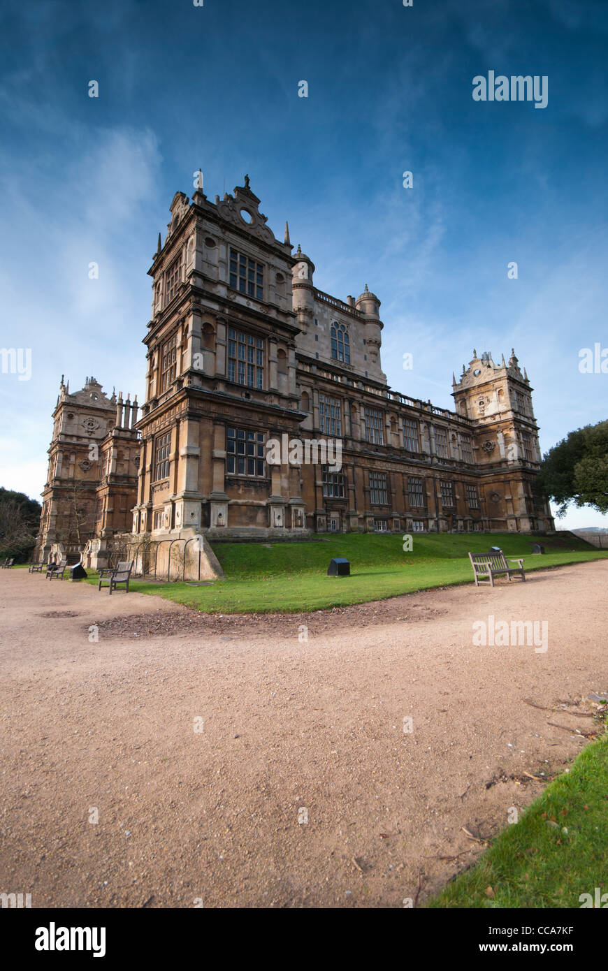 Wollaton hall, Nottingham, England. Used as location for Wayne Manor in