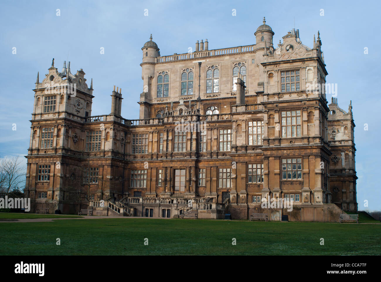 Wollaton hall, Nottingham, England. Used as location for Wayne Manor in