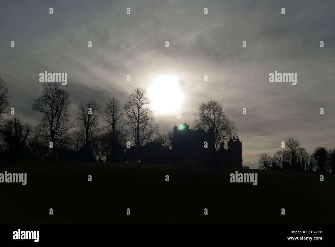 Wollaton hall, Nottingham, England. Used as location for Wayne Manor in