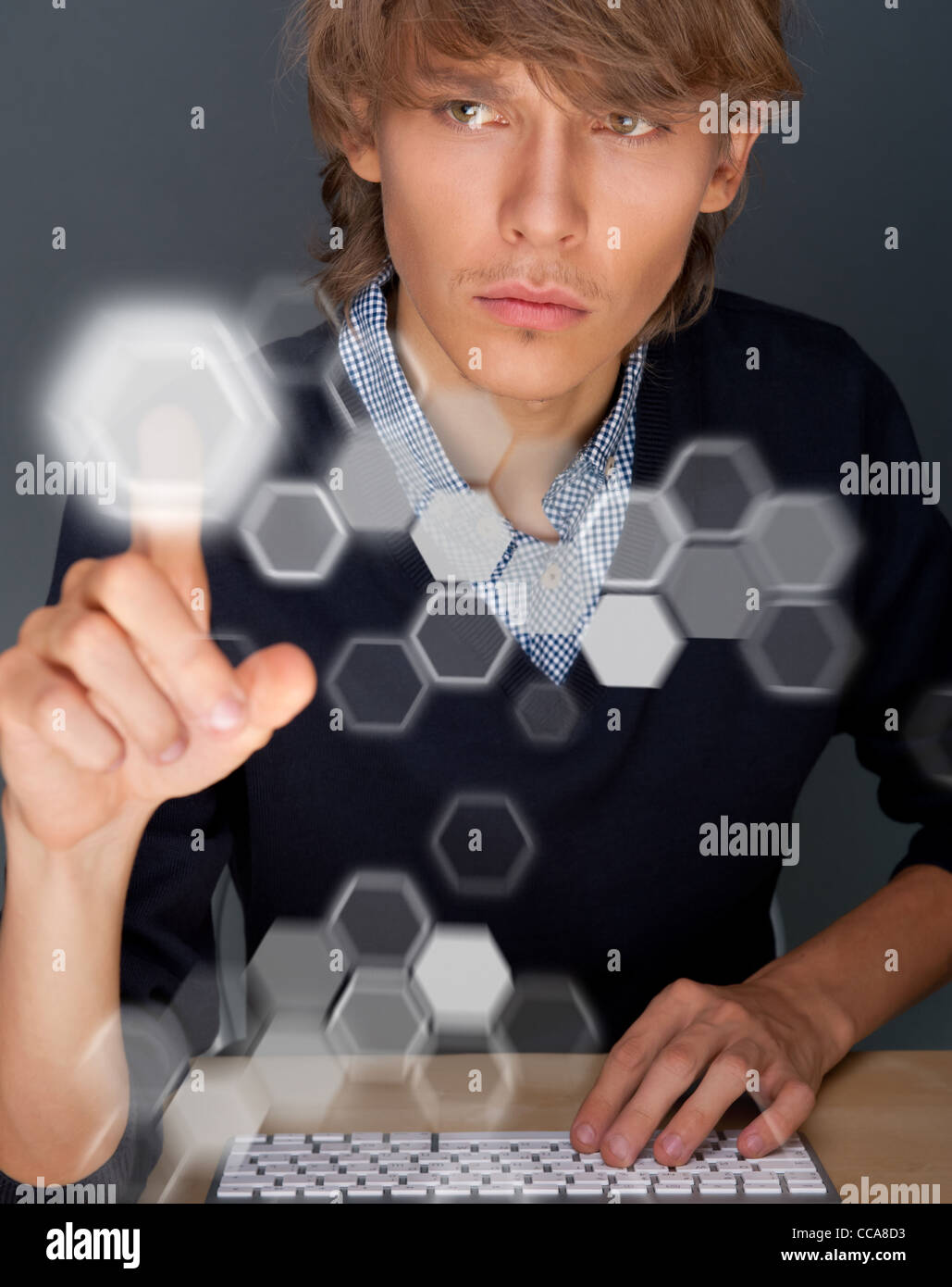 Digital display button business hi-res stock photography and images - Alamy