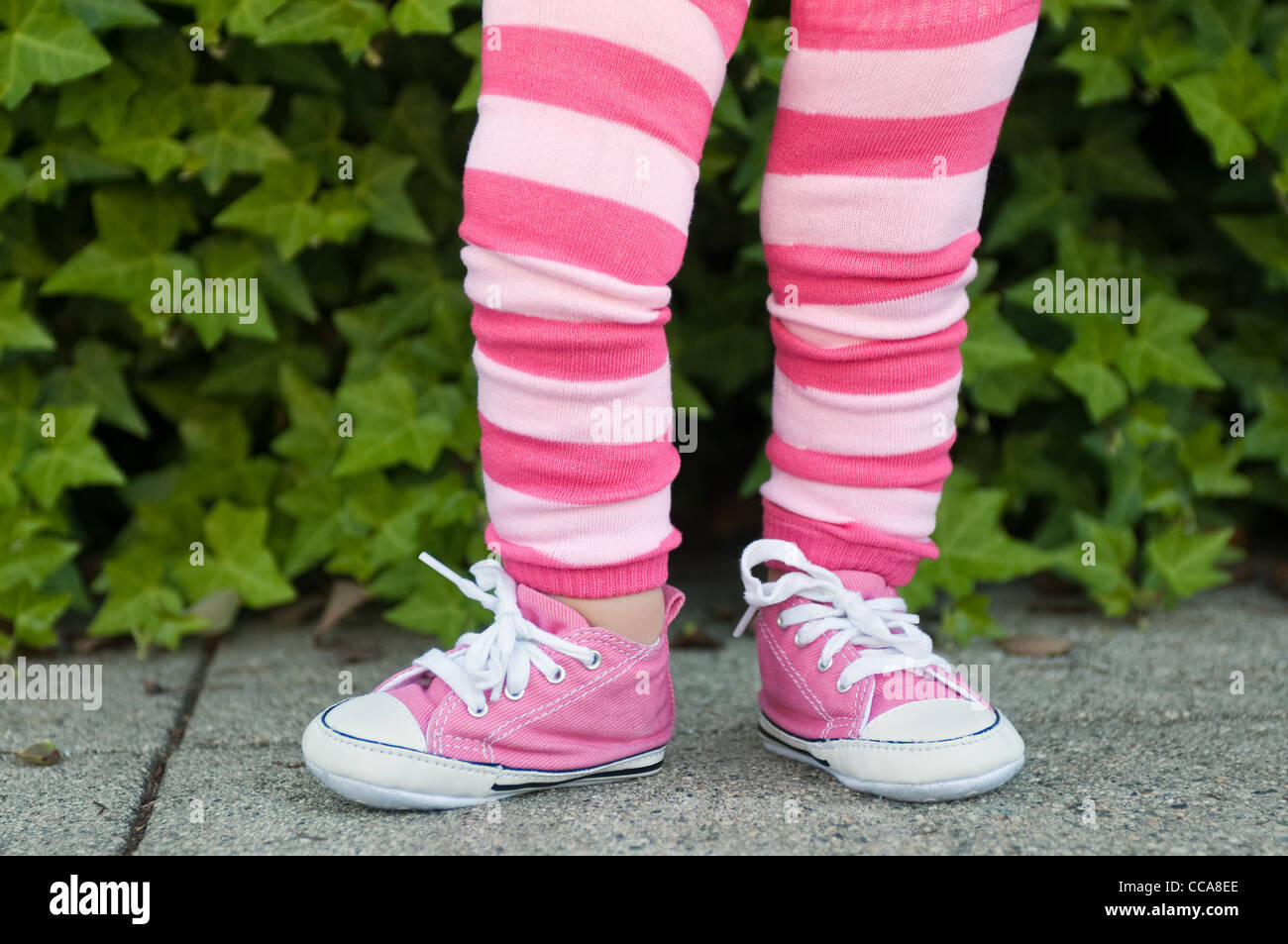 Striped Leggings High Resolution Stock 