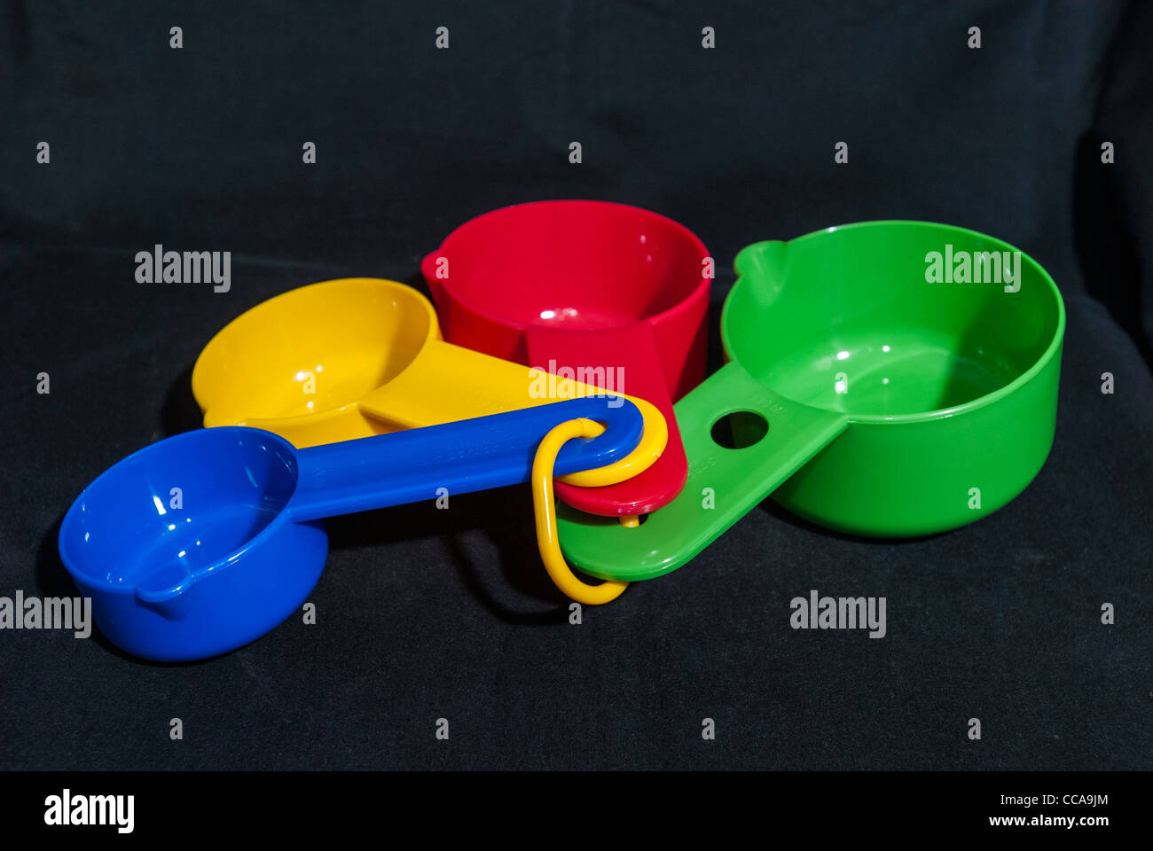 Food Measuring Cups, Portion Control Stock Image - Image of food