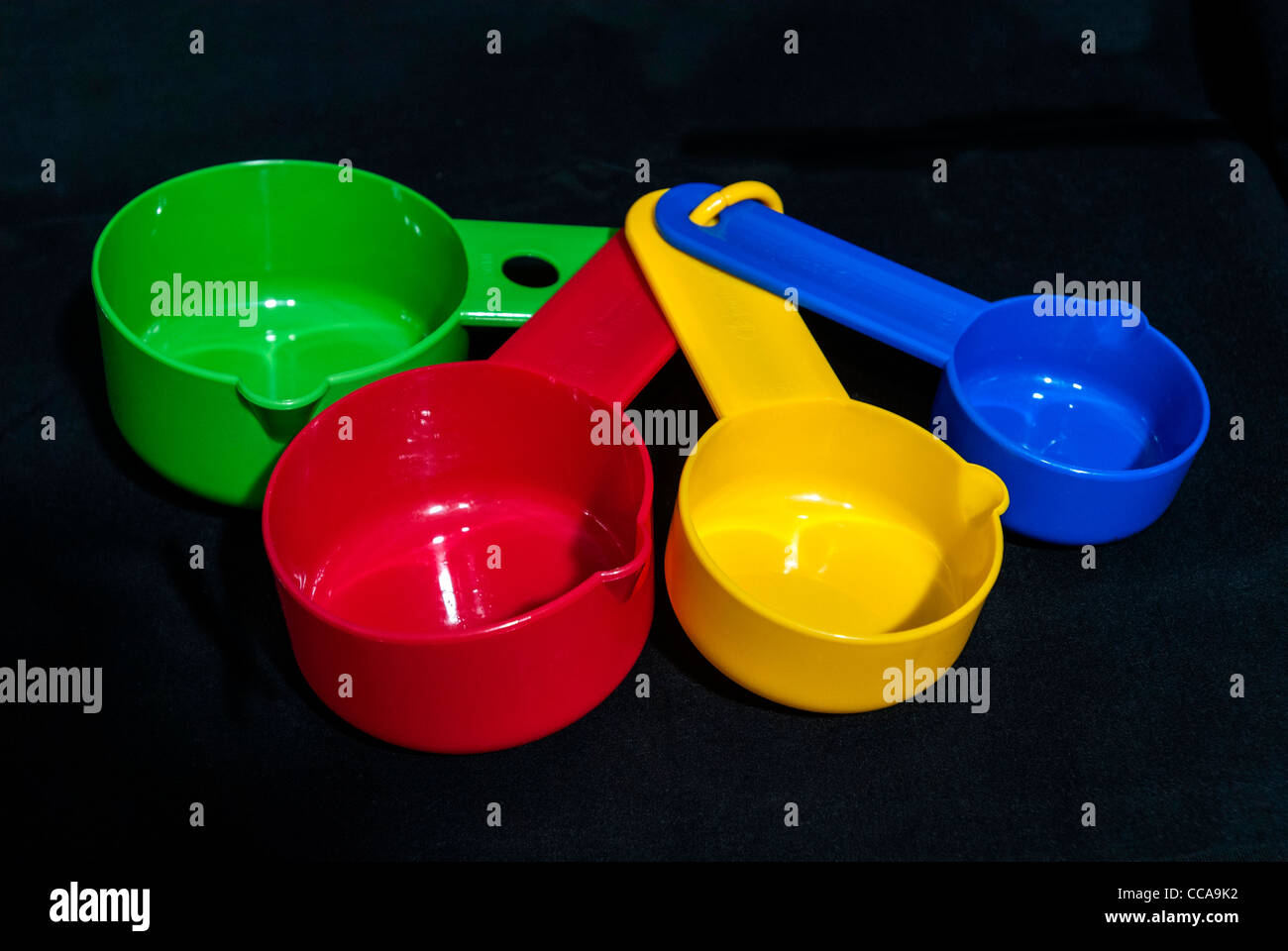 Food Measuring Cups, Portion Control Stock Image - Image of