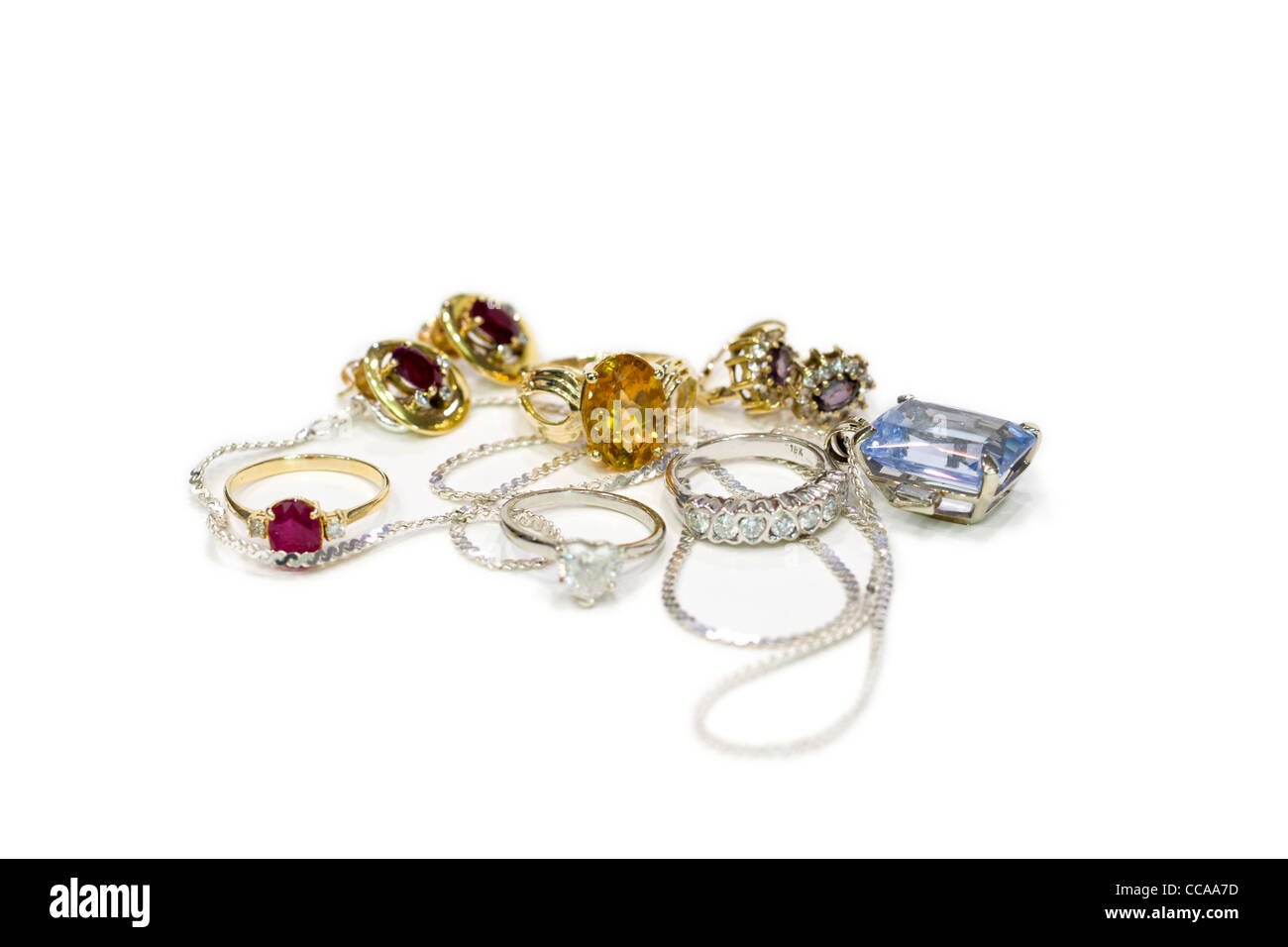 Expensive jewellery Stock Photo