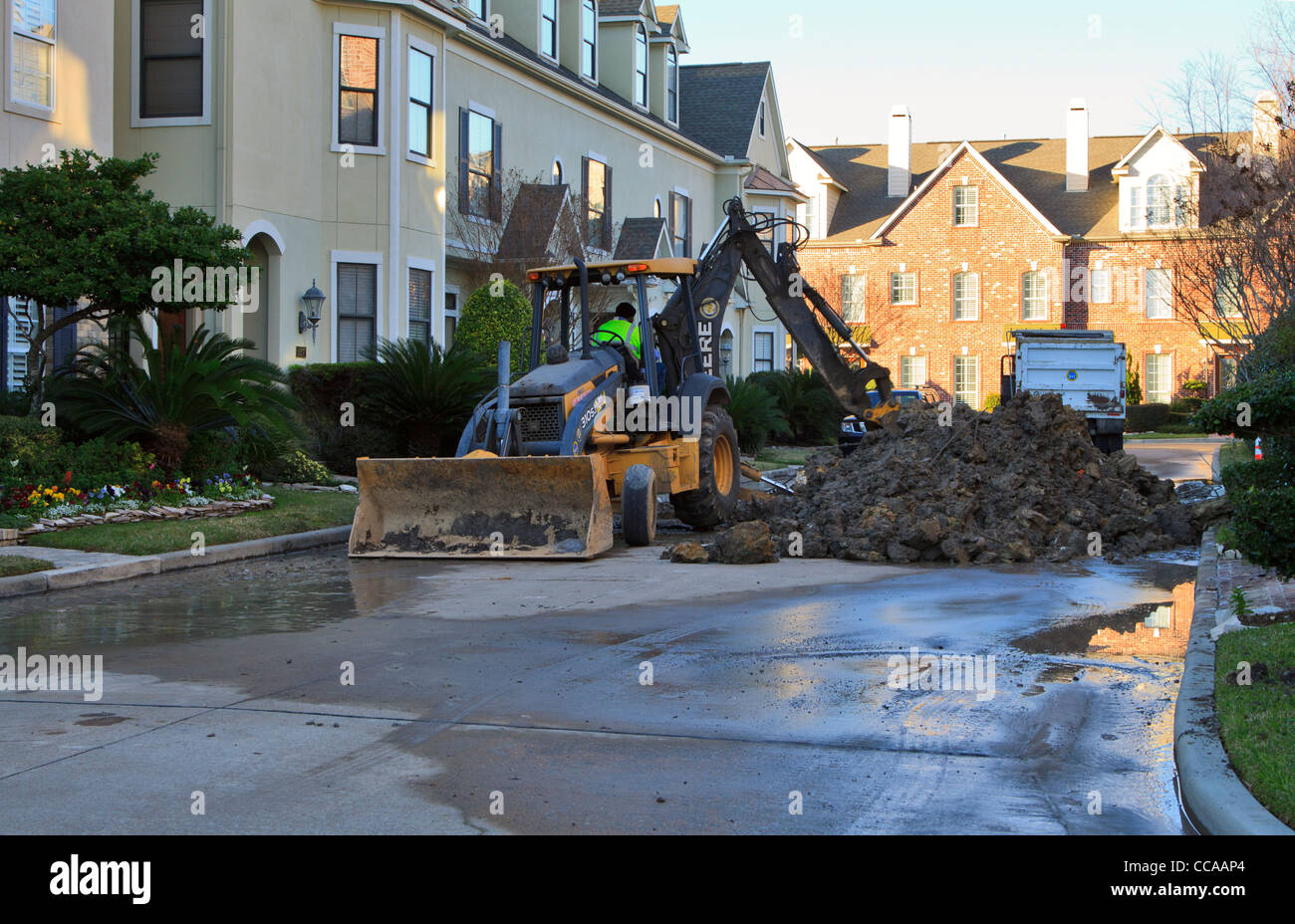 Water main break hires stock photography and images Alamy