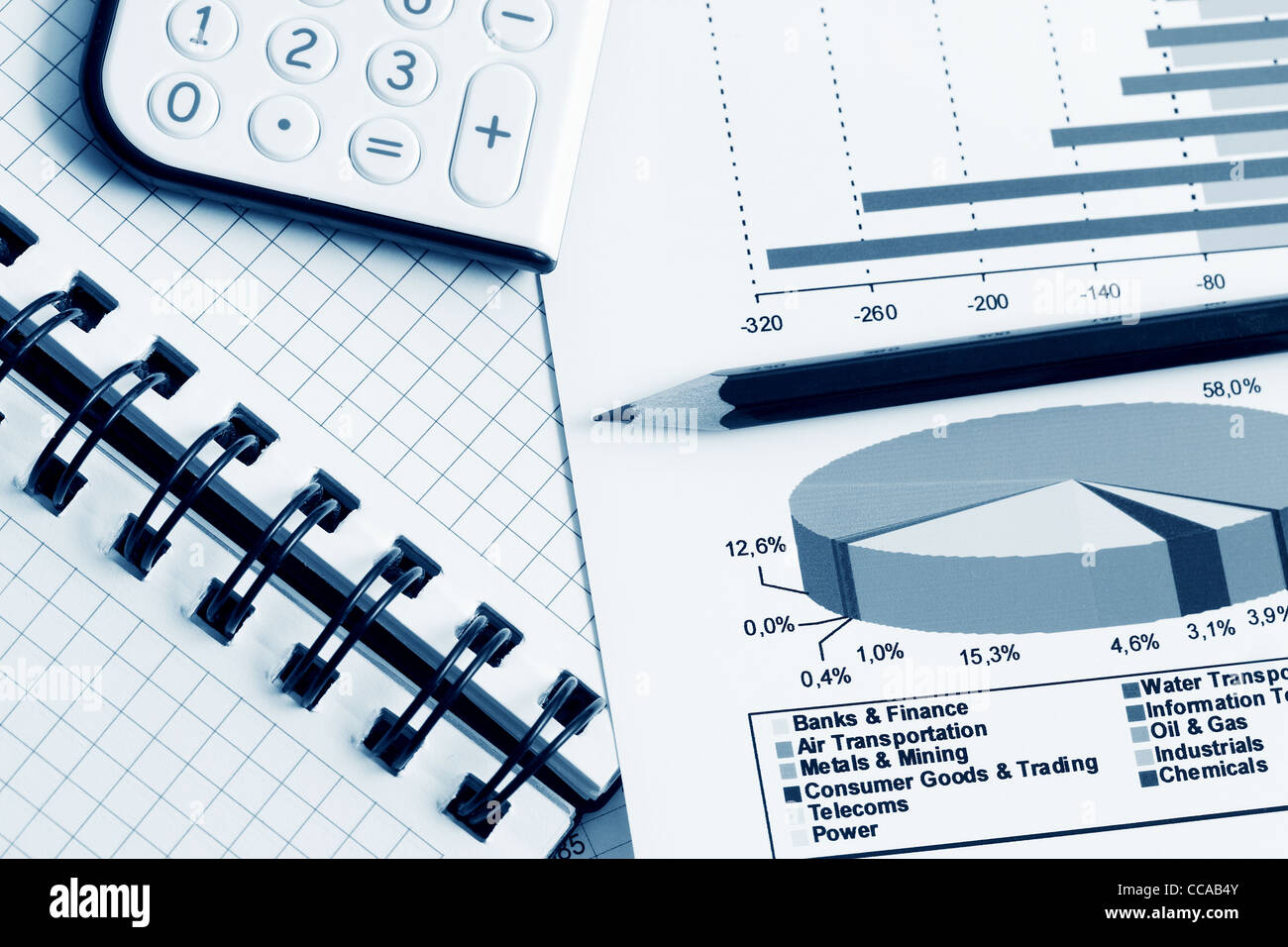 Stock market graphs and charts Stock Photo - Alamy