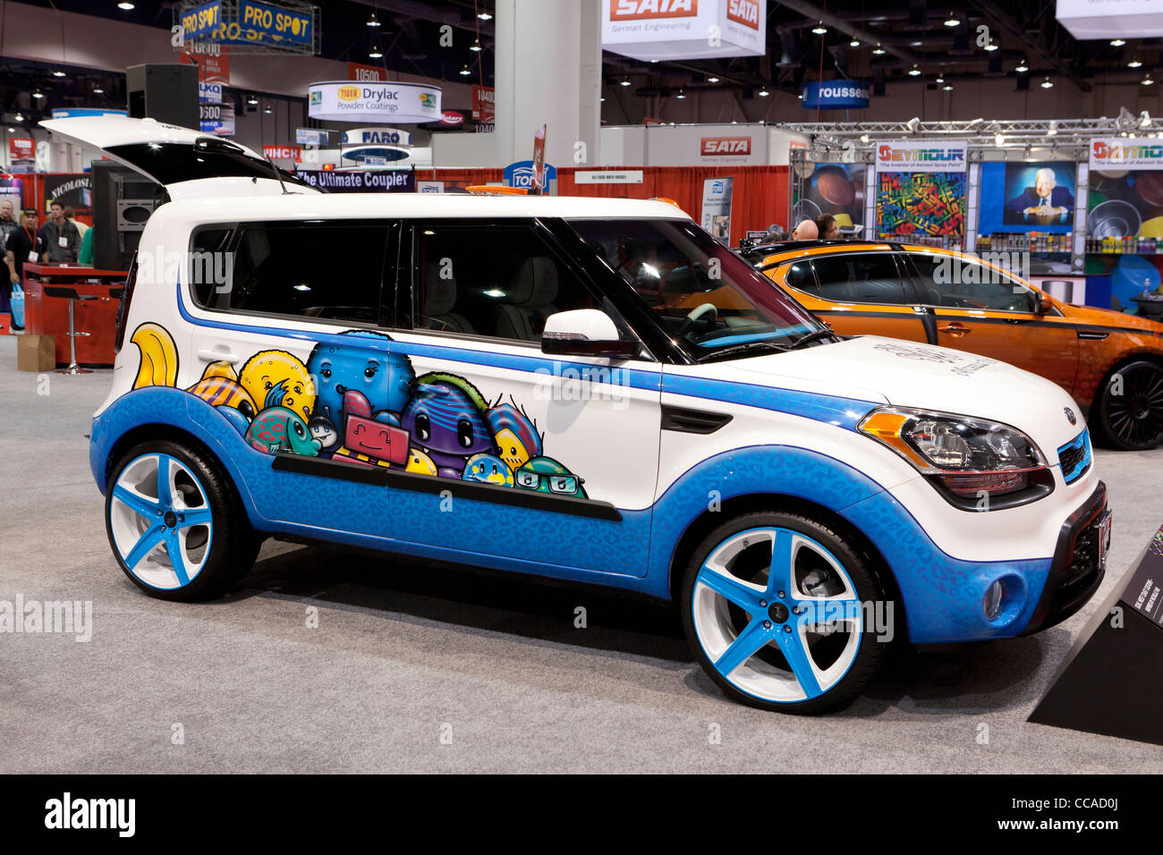“Hole in One” Kia Soul - Kia Concept car inspired by Michelle Wie Stock Photo