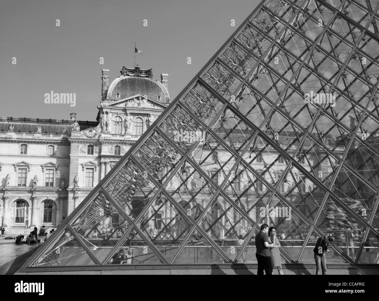 Louvre Stock Photo