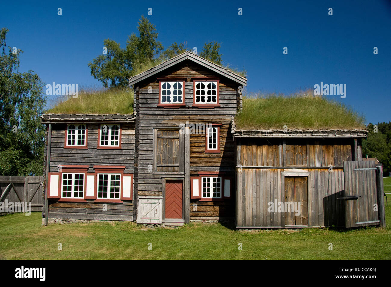 Norway,Trondheim. Sverresborg Open-air museum (aka Trondheim Folk ...