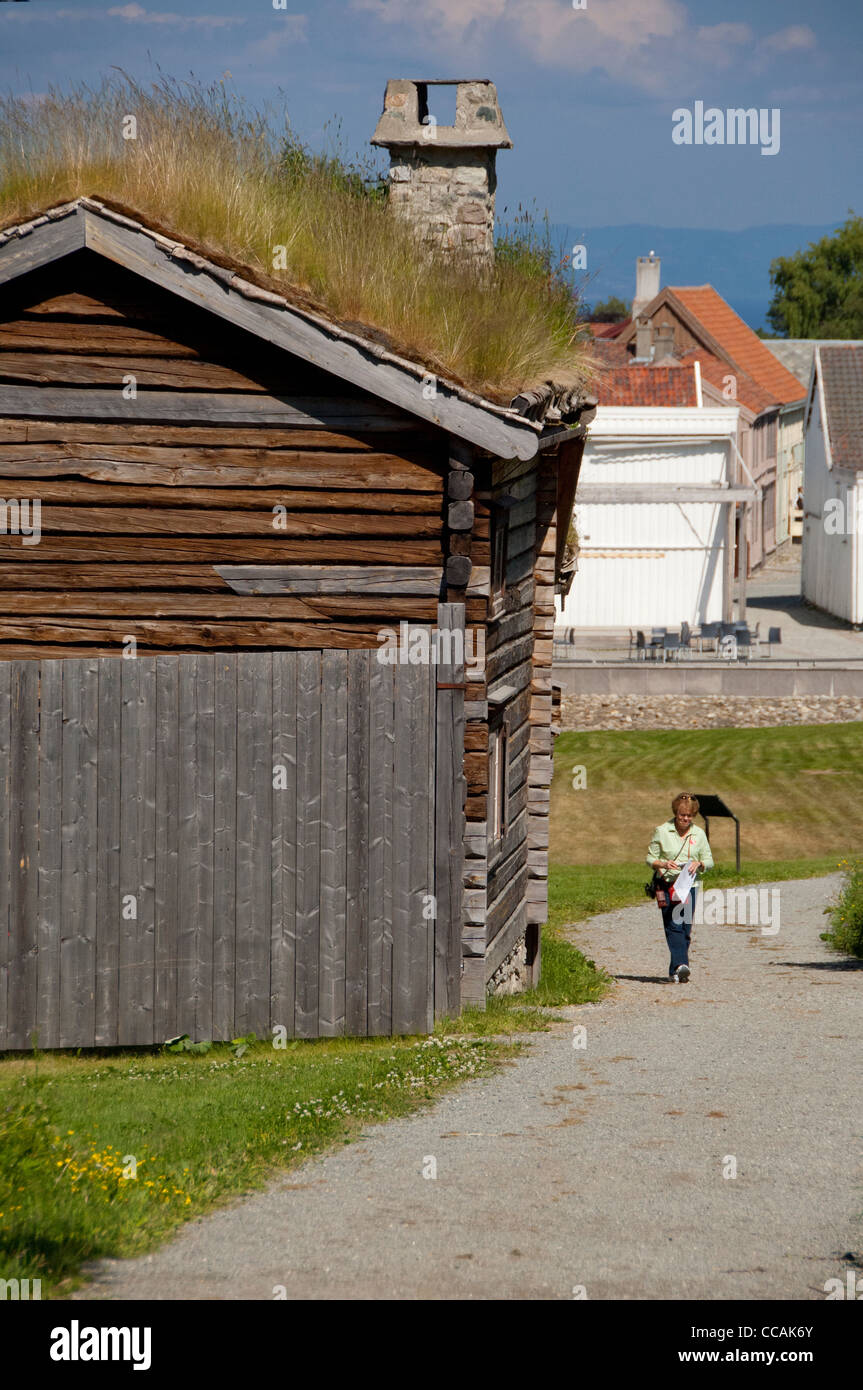 Norway, Trondheimsforden, Trondheim. Sverresborg Open-air museum (aka ...