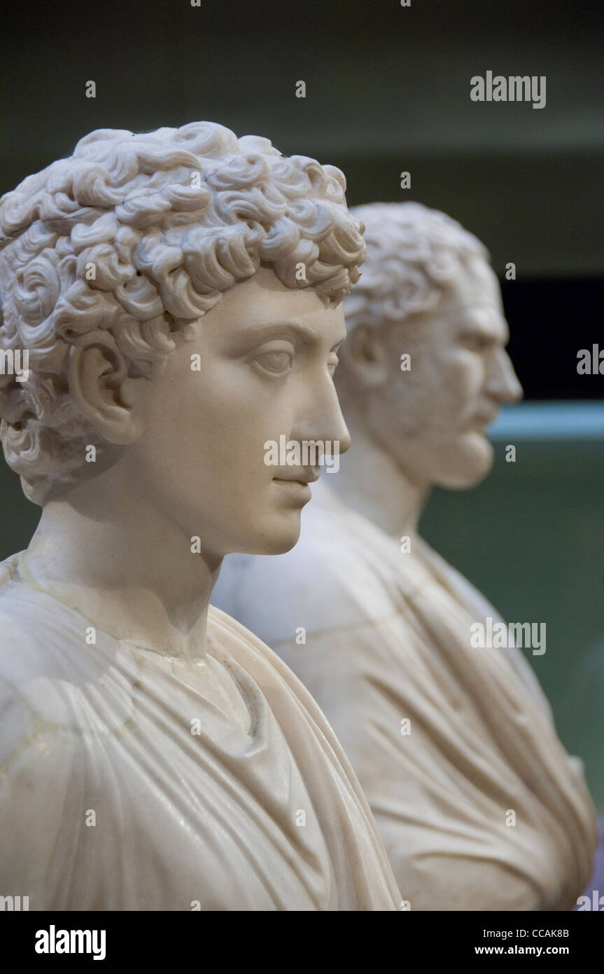Germany, Cologne. Roman Germanic Museum (aka Romisch-Germanisches), ancient Roman sculpture. Stock Photo