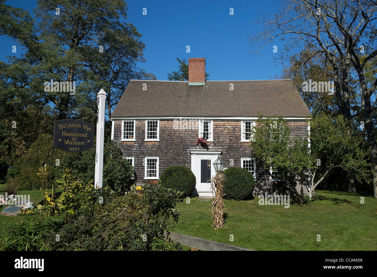 Benjamin Nye Homestead and Museum Stock Photo