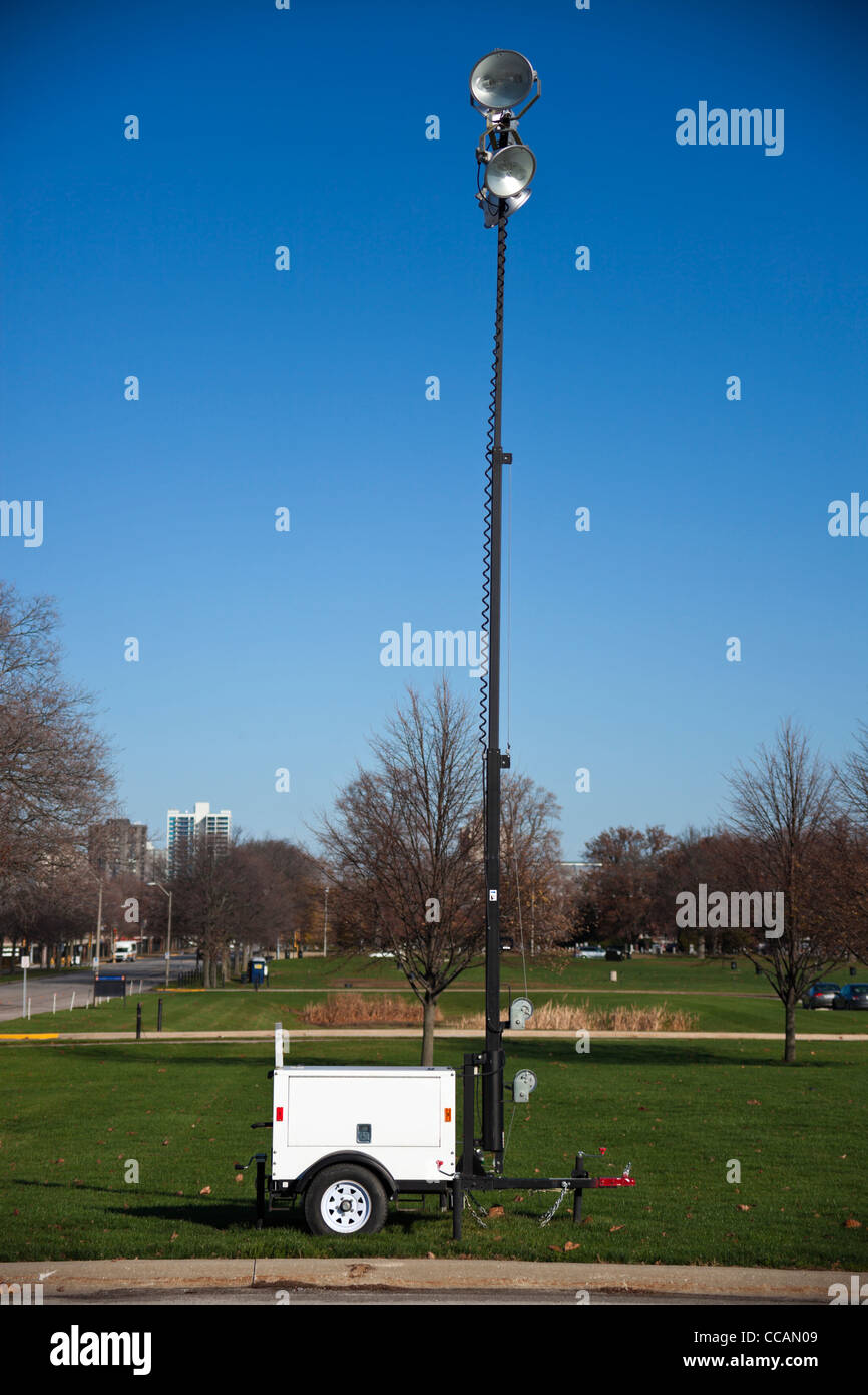 Portable lighting equipment Stock Photo Alamy