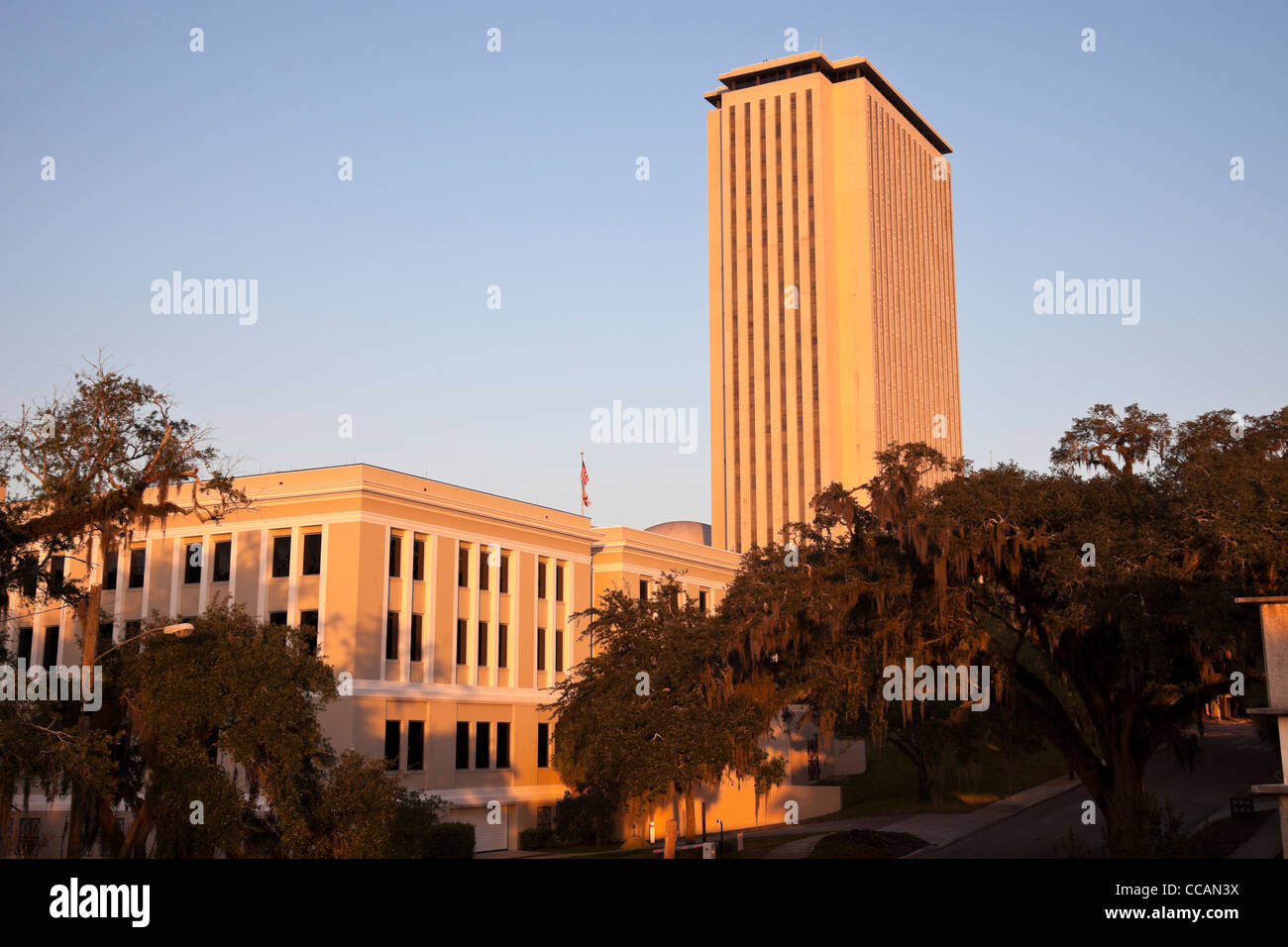 State Capitol Building in Tallahassee Stock Photo