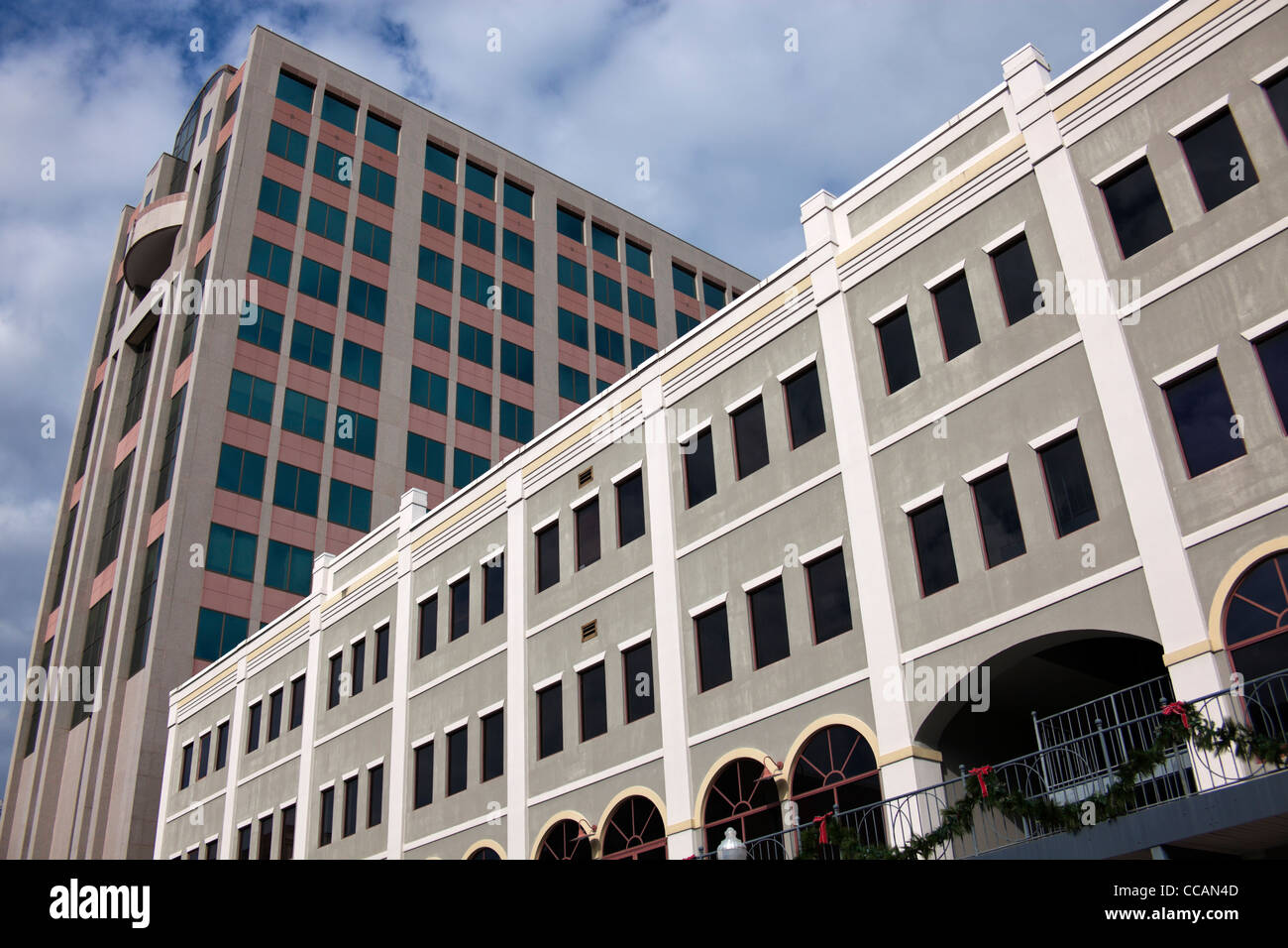 Architecture of downtown Tallahassee, Florida Stock Photo