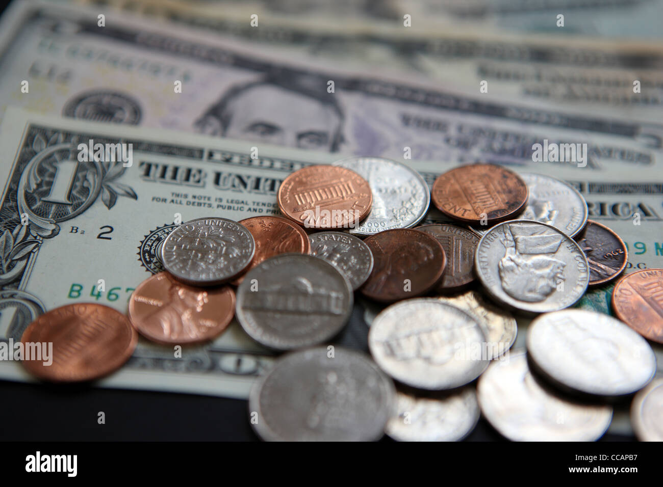 Us Dollars And Cents Stock Image Us Dollars And Cents Stock Image