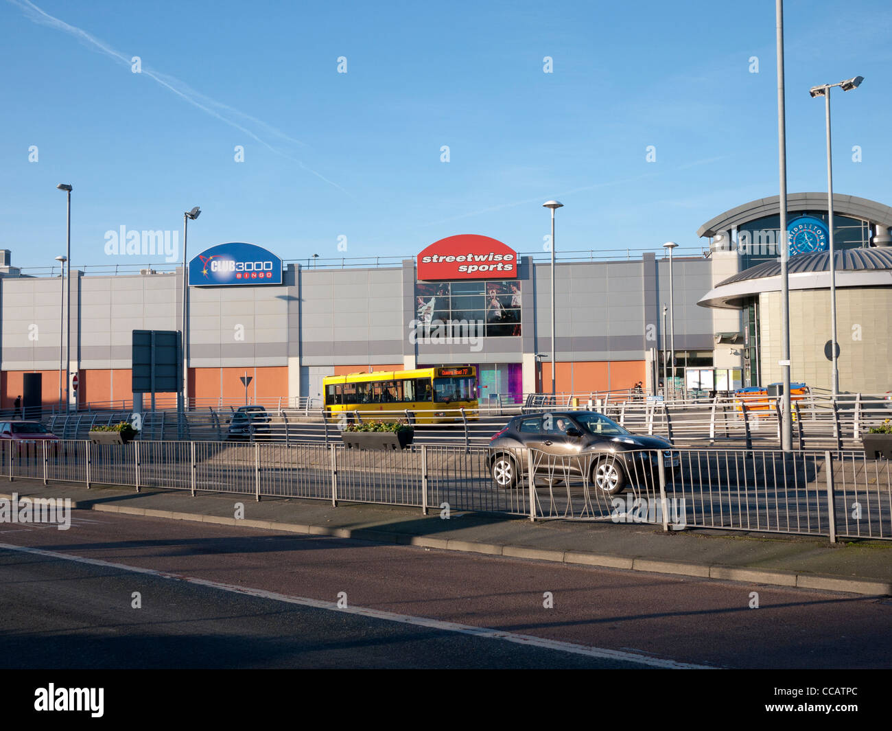 Middleton Shopping Centre, Middleton, Greater Manchester,Lancashire, England,UK Stock Photo Alamy