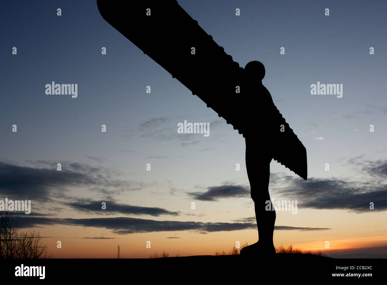 Angel of the north sunset hi-res stock photography and images - Alamy