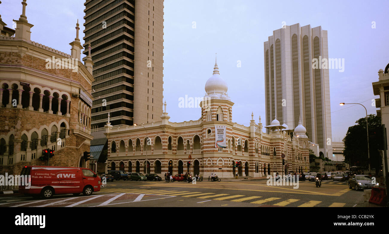 The National Textile Museum in Dataran Merdeka Independence Square in Kuala Lumpur in Malaysia in Far East Southeast Asia. Architecture British Travel Stock Photo