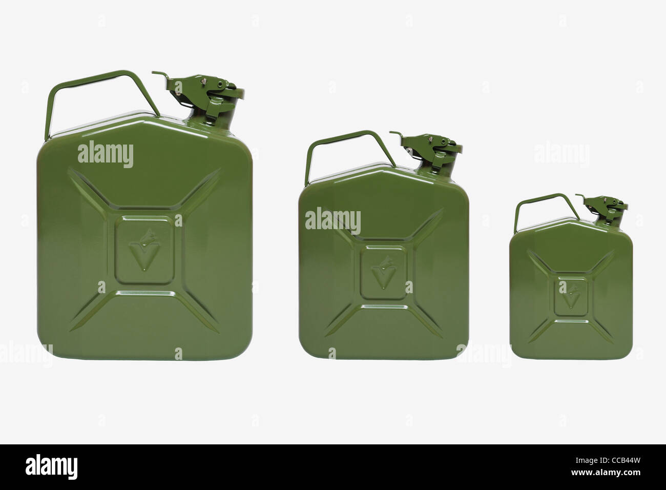 Jerry Gas-Kraftstofftank aus Metall im Militärstil 3D-Modell $29