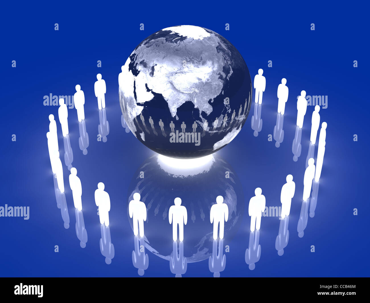 Global Team Stock Photo - Alamy