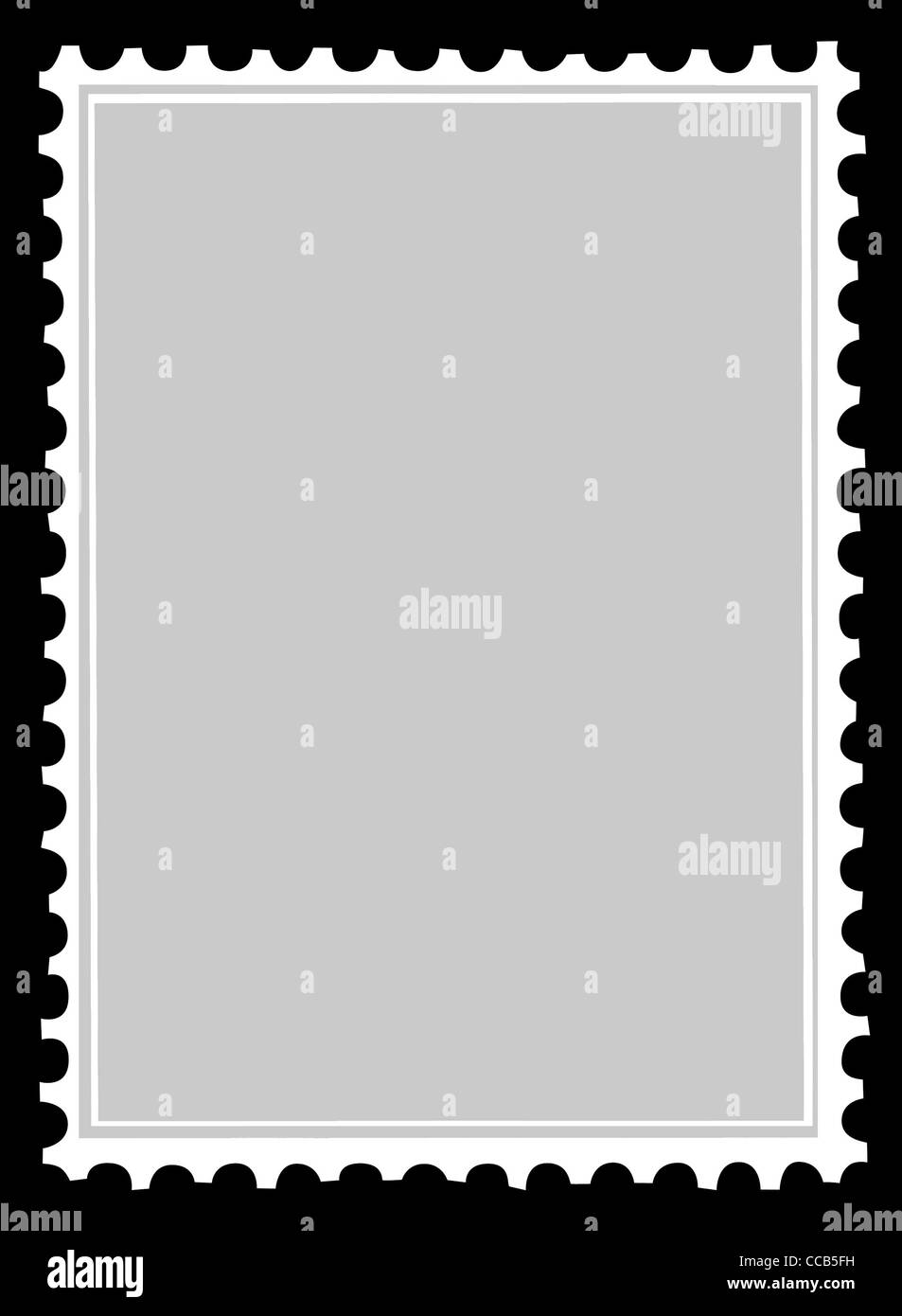 vector postage stamps Stock Photo
