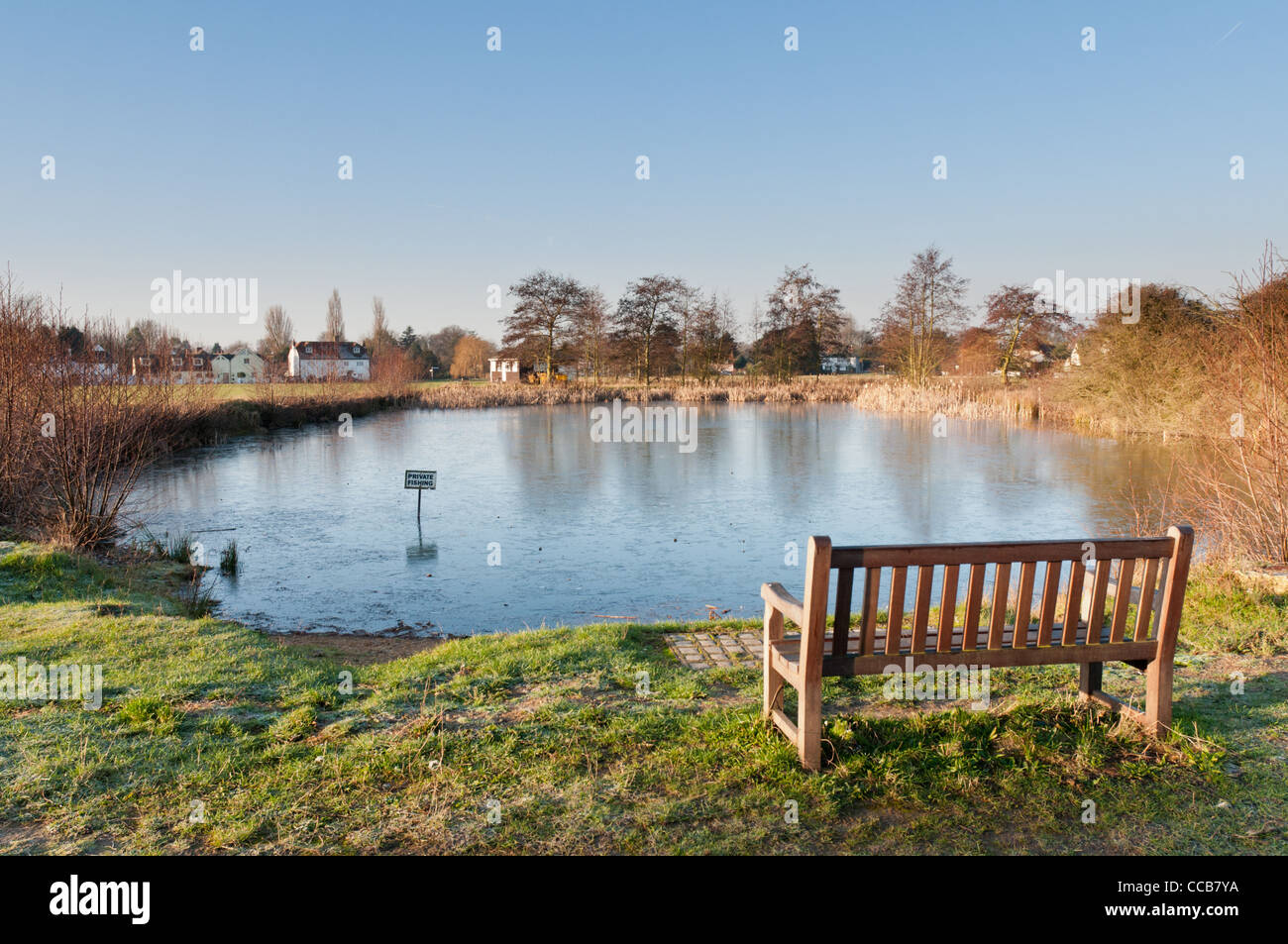 Village pond matching green essex hires stock photography and images