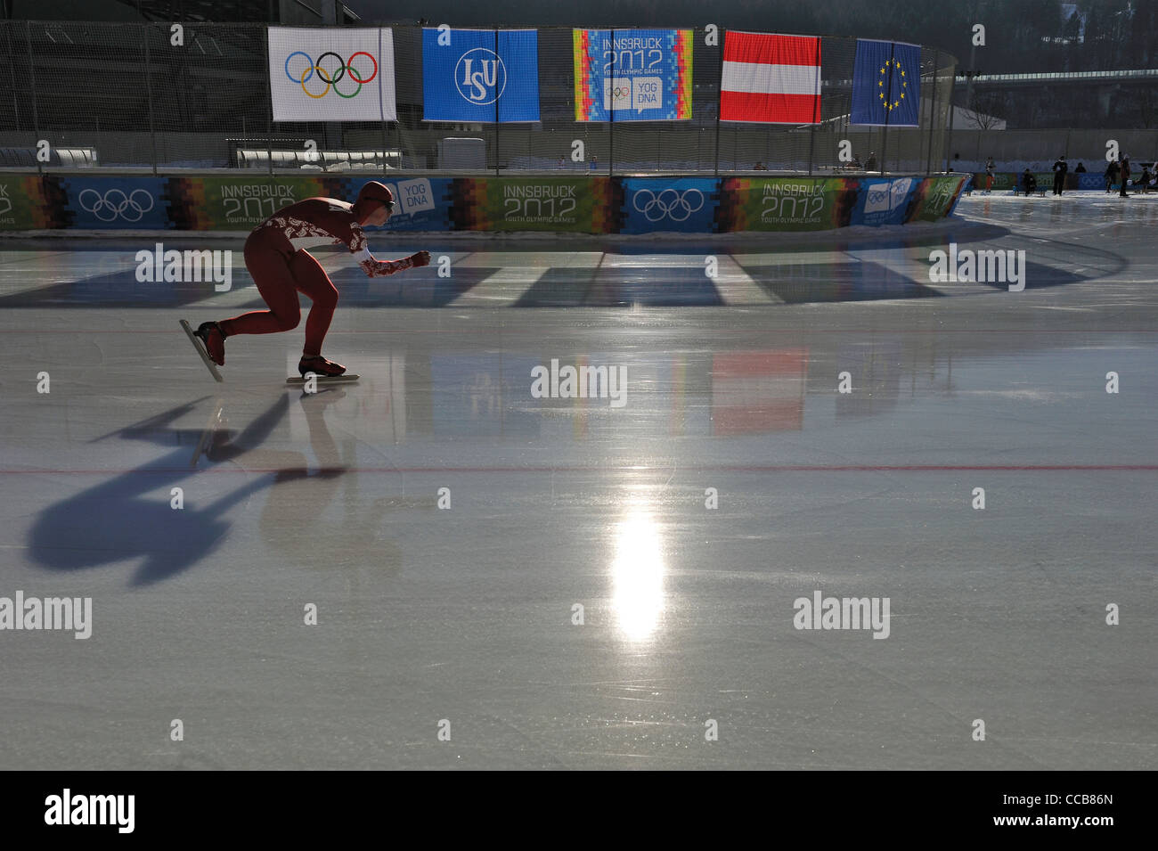 Mens 1500m speed skating at the first Youth Winter Olympics Innsbruck