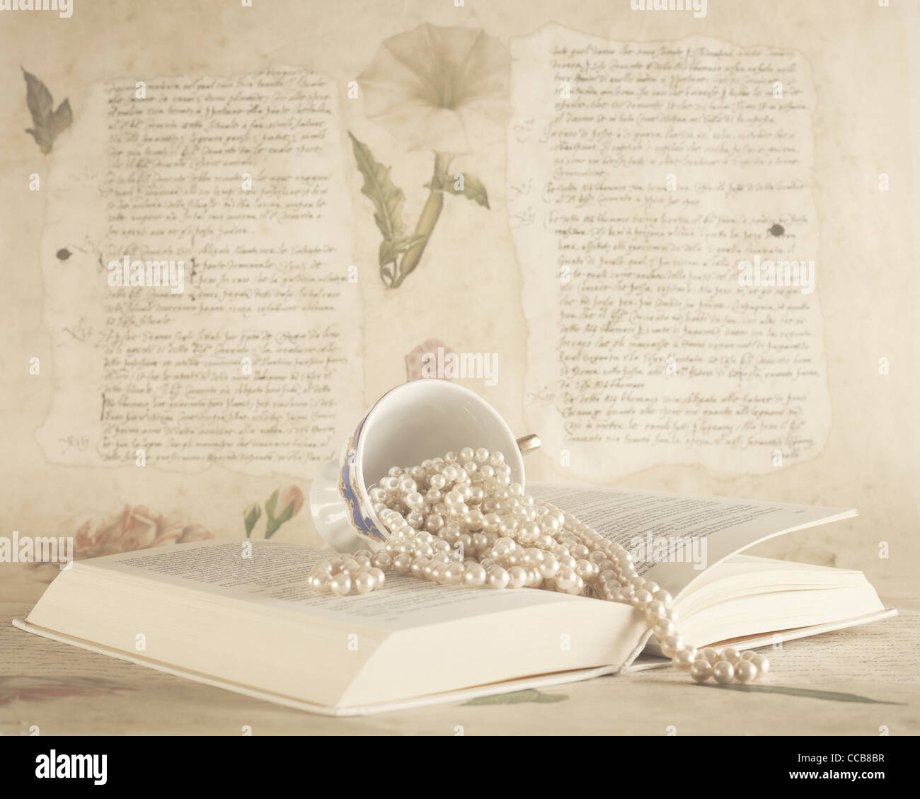 Book decor hi-res stock photography and images - Alamy