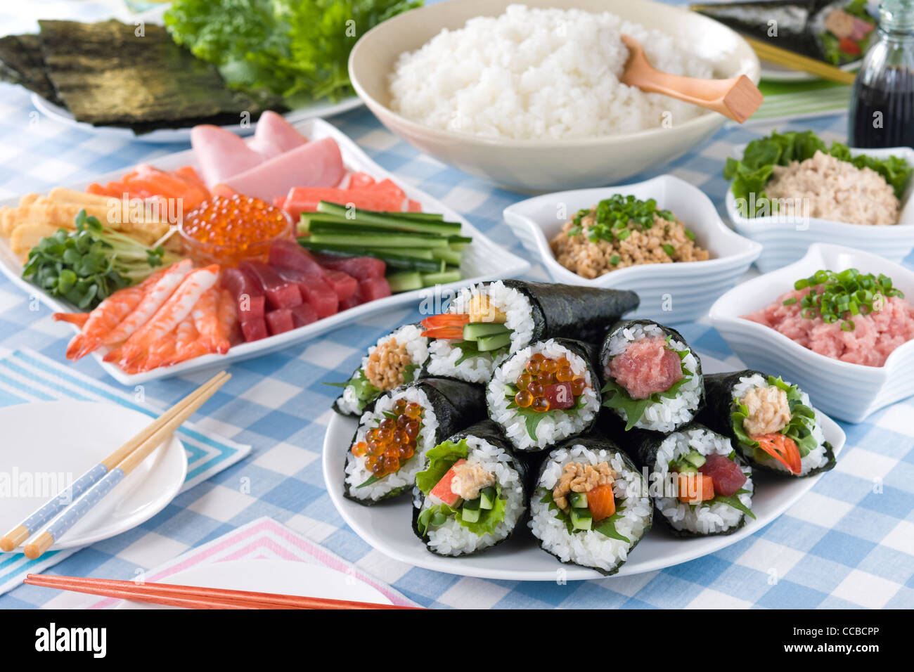 Temakizushi Stock Photo Alamy Temakizushi Stock Photo Alamy