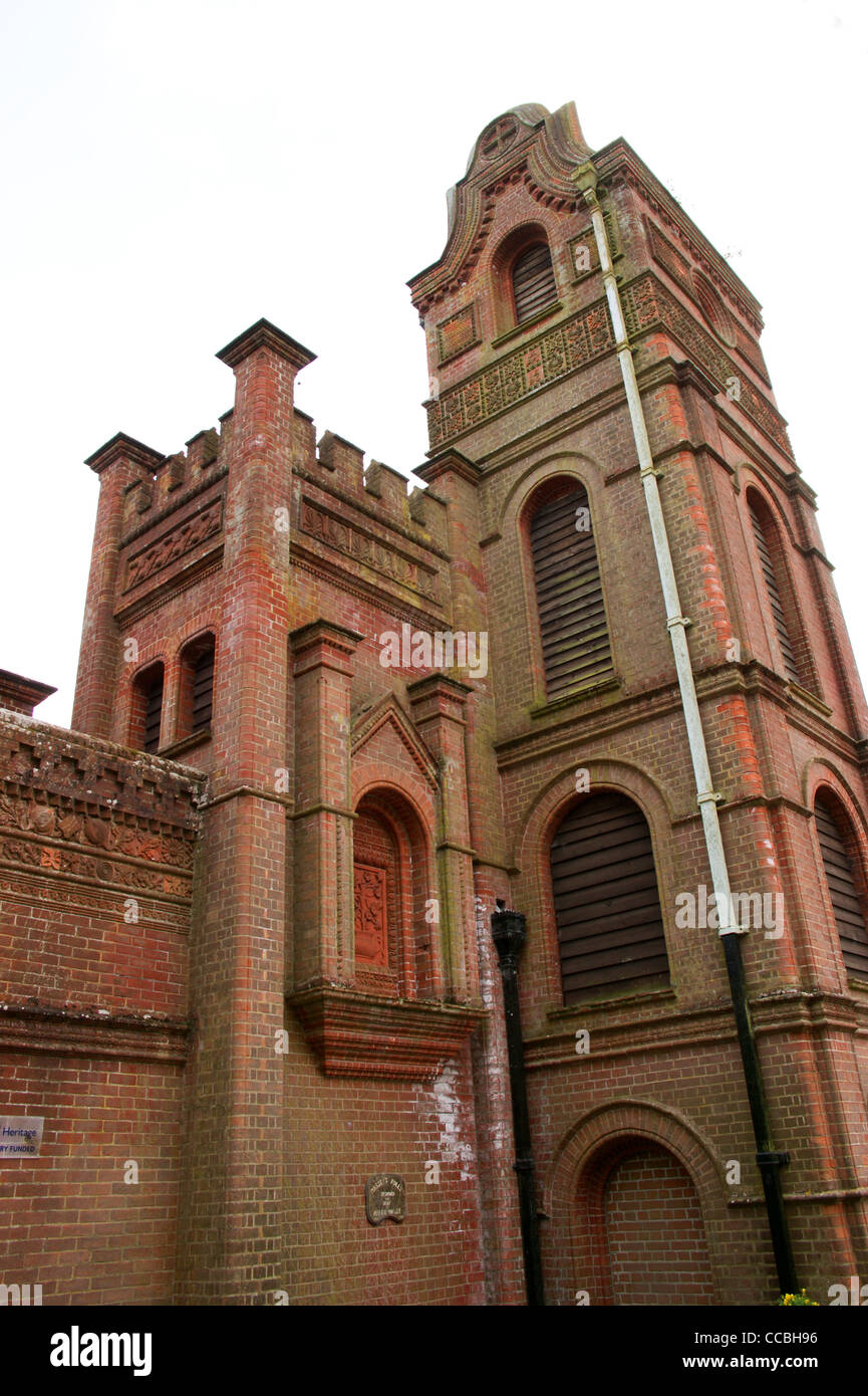 Victorian 'Massey's Folly' brick building by Thomas Hackett Massey