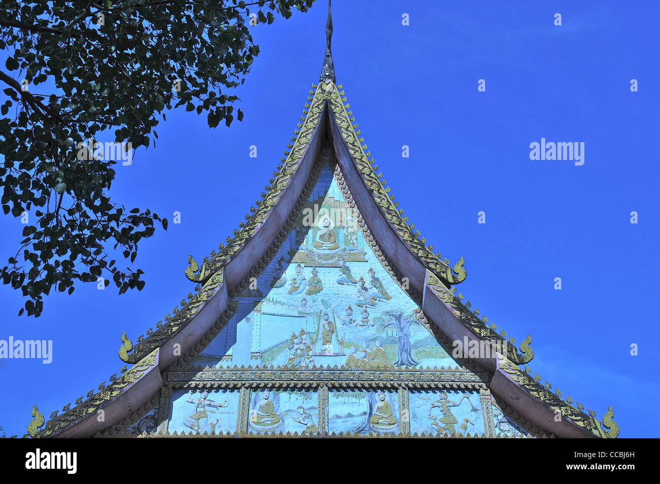 temple Luang Prabang Laos Stock Photo Alamy