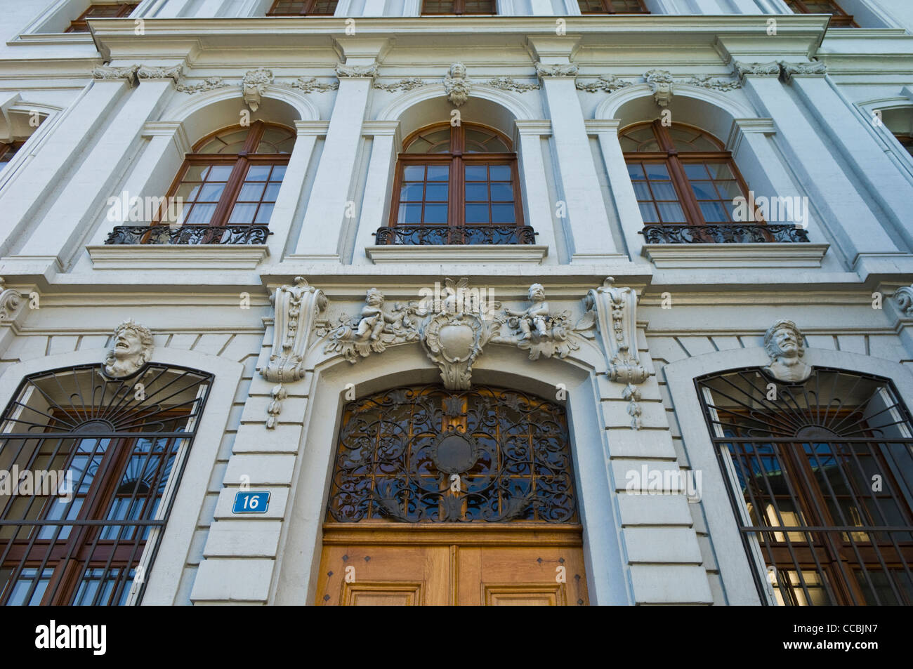 Weisse Haus Basel Switzerland Stock Photo 42052787 Alamy
